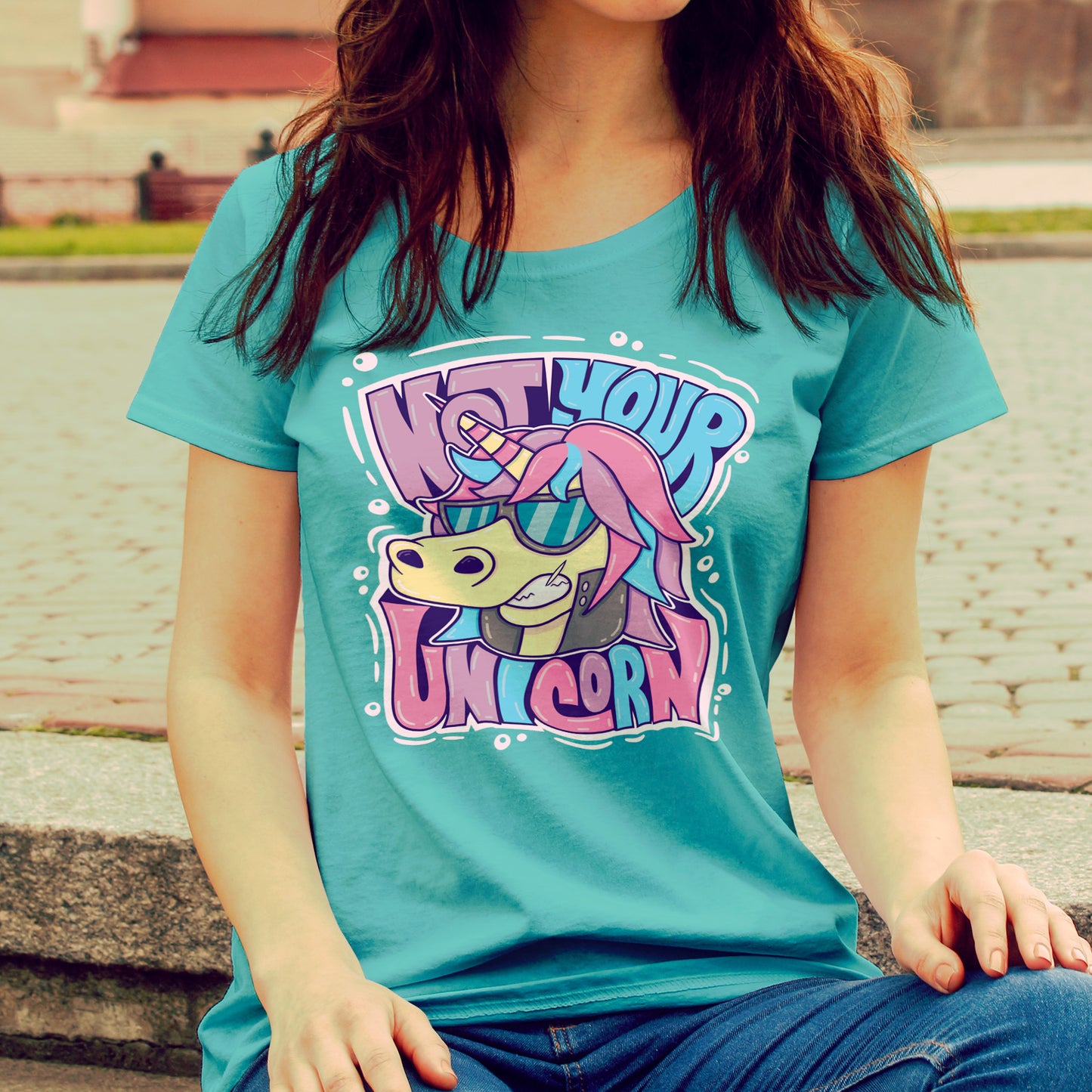 Not Your Unicorn Polyamory Tee Shirt