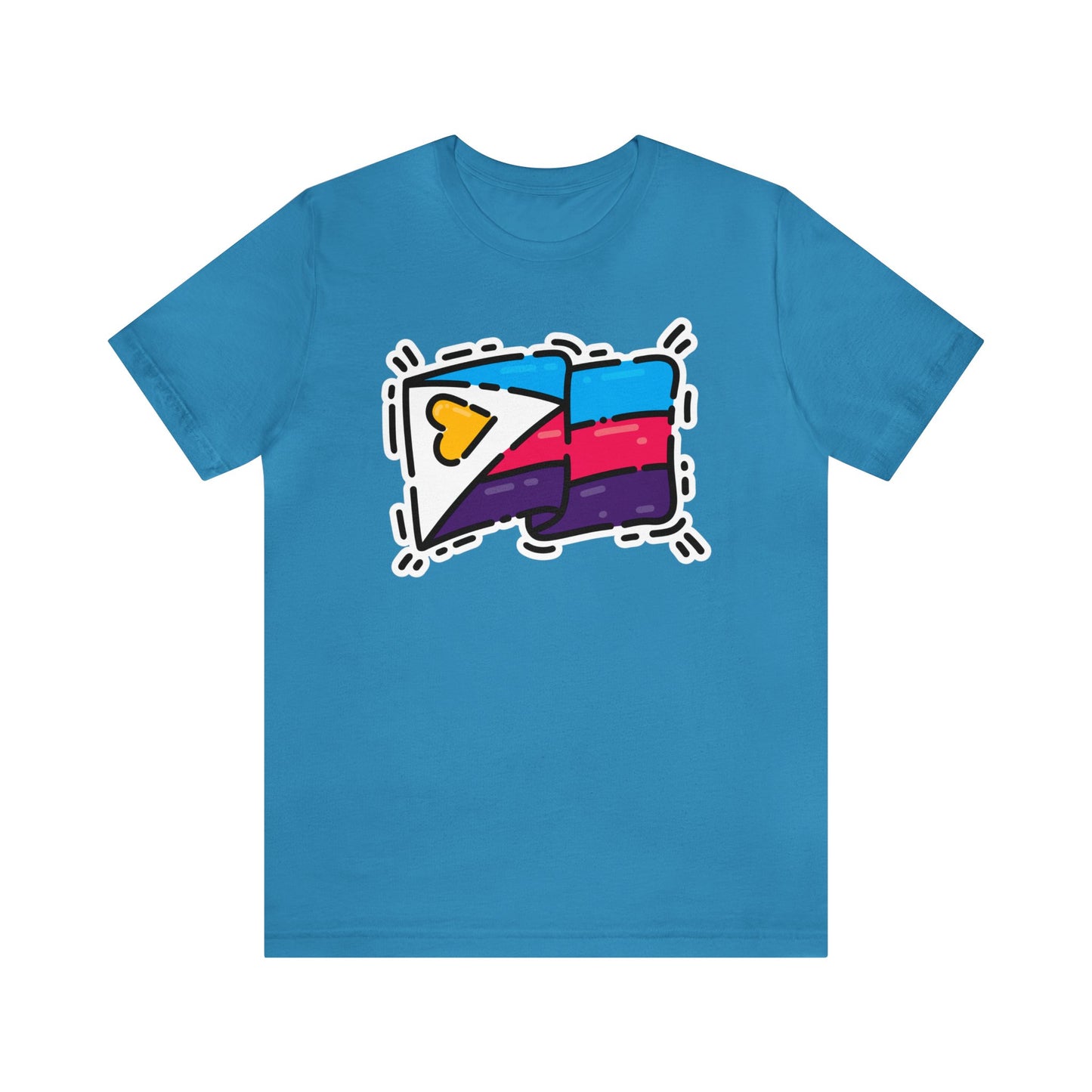 Polyamory Pride Flag Tee
