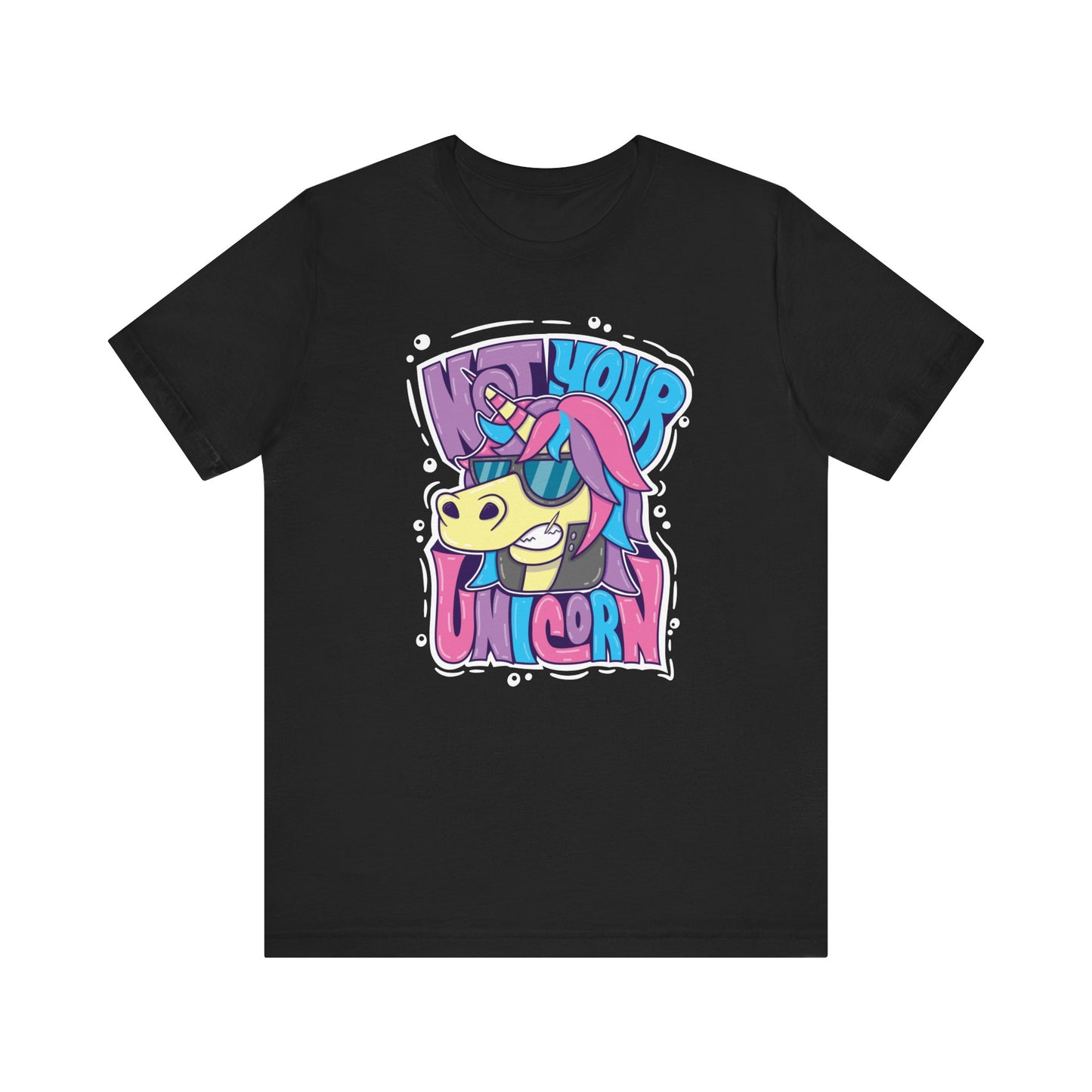 Not Your Unicorn Polyamory Tee Shirt