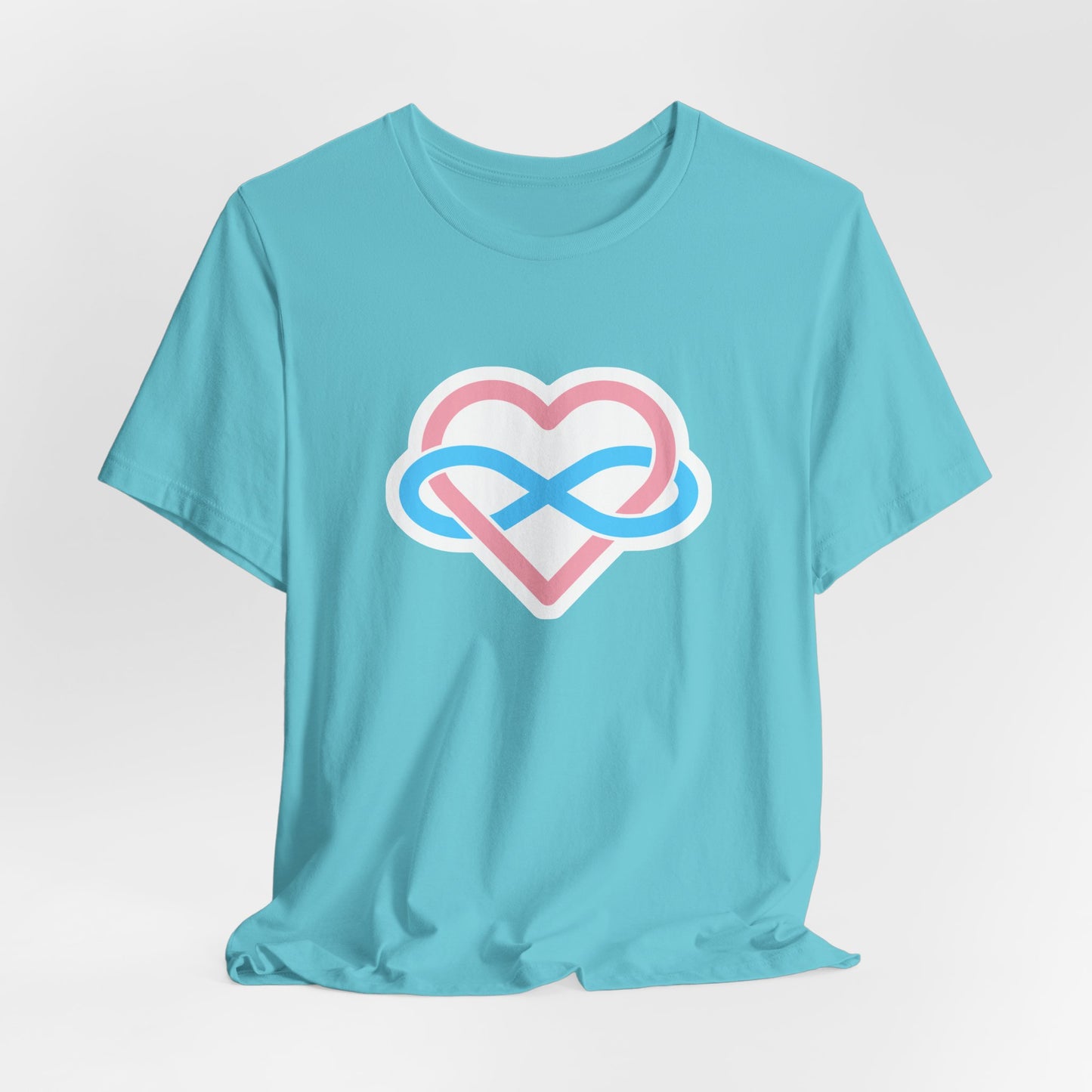 Transgender Infinity Heart Polyamory Tee