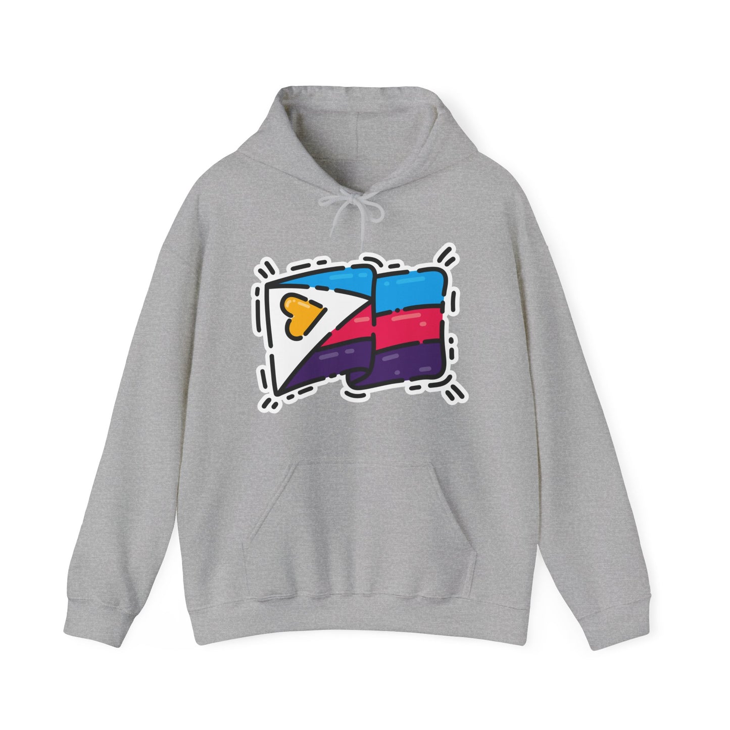 Polyamory Pride Flag Hoodie