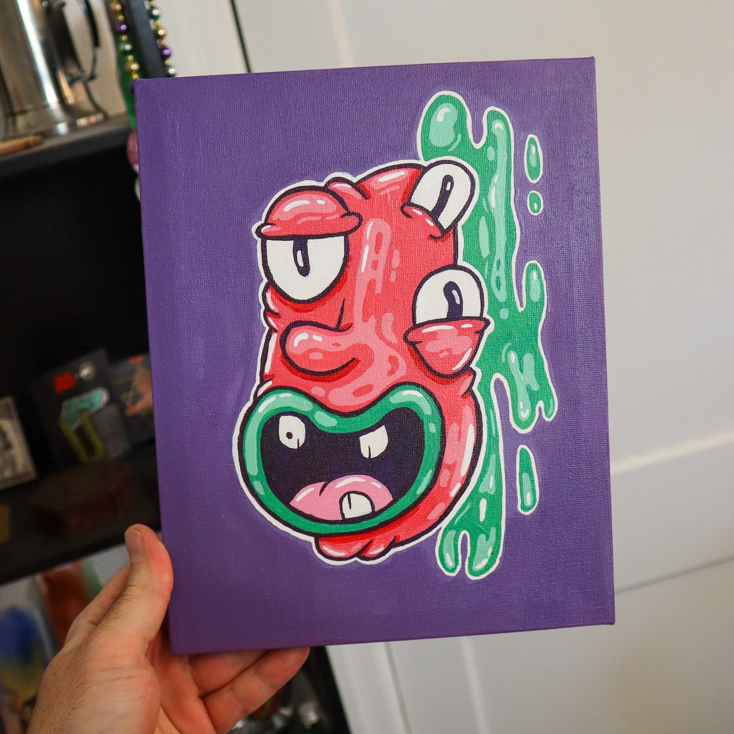 Marcus the Monster Original Painting