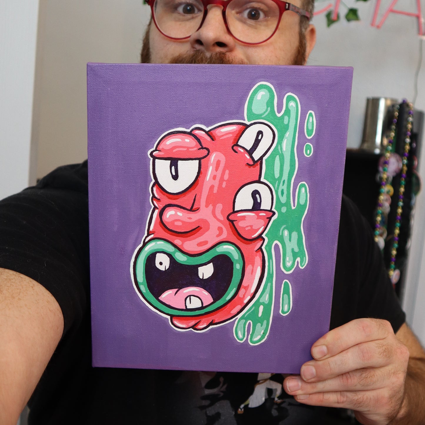 Marcus the Monster Original Painting