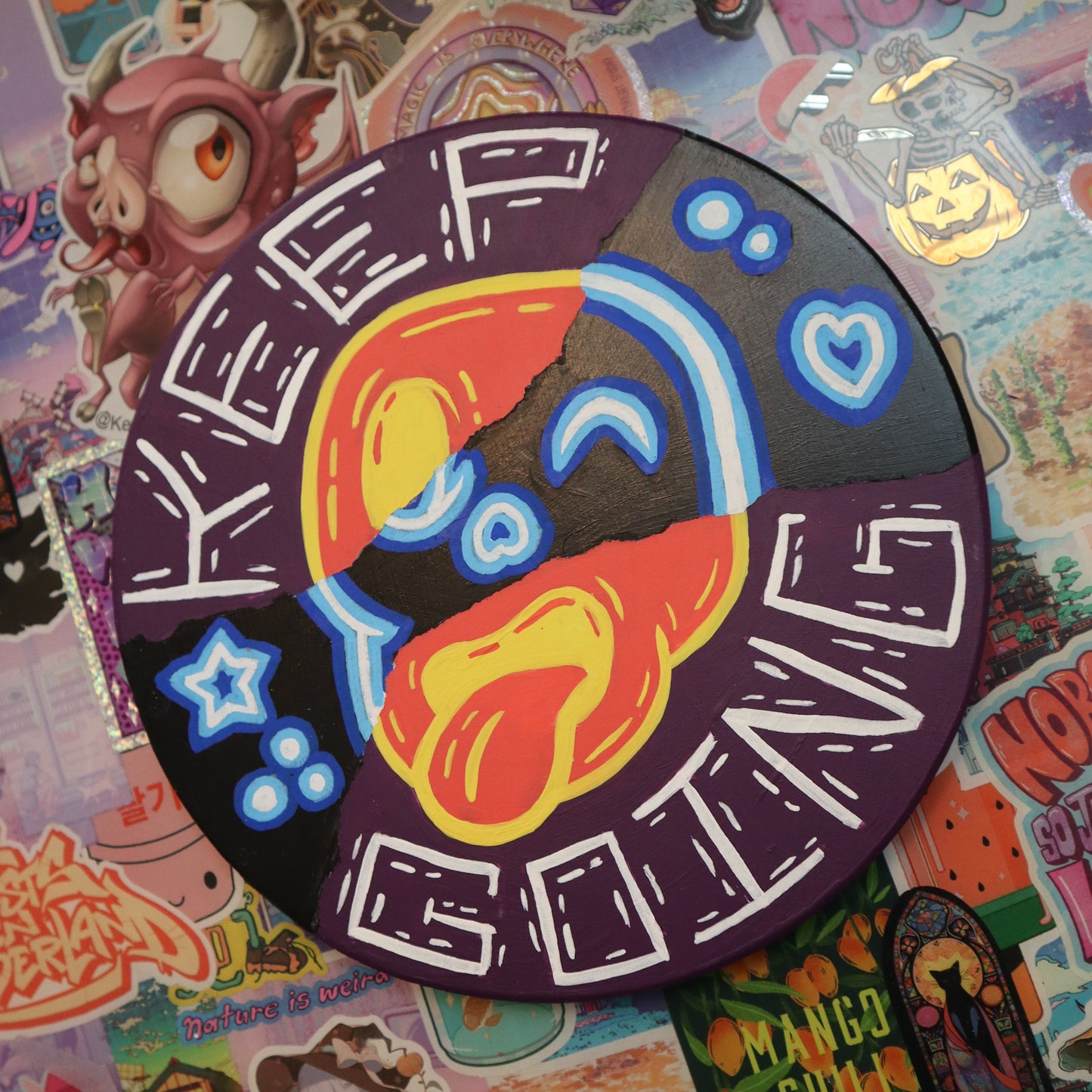 Keep Going Original Painting