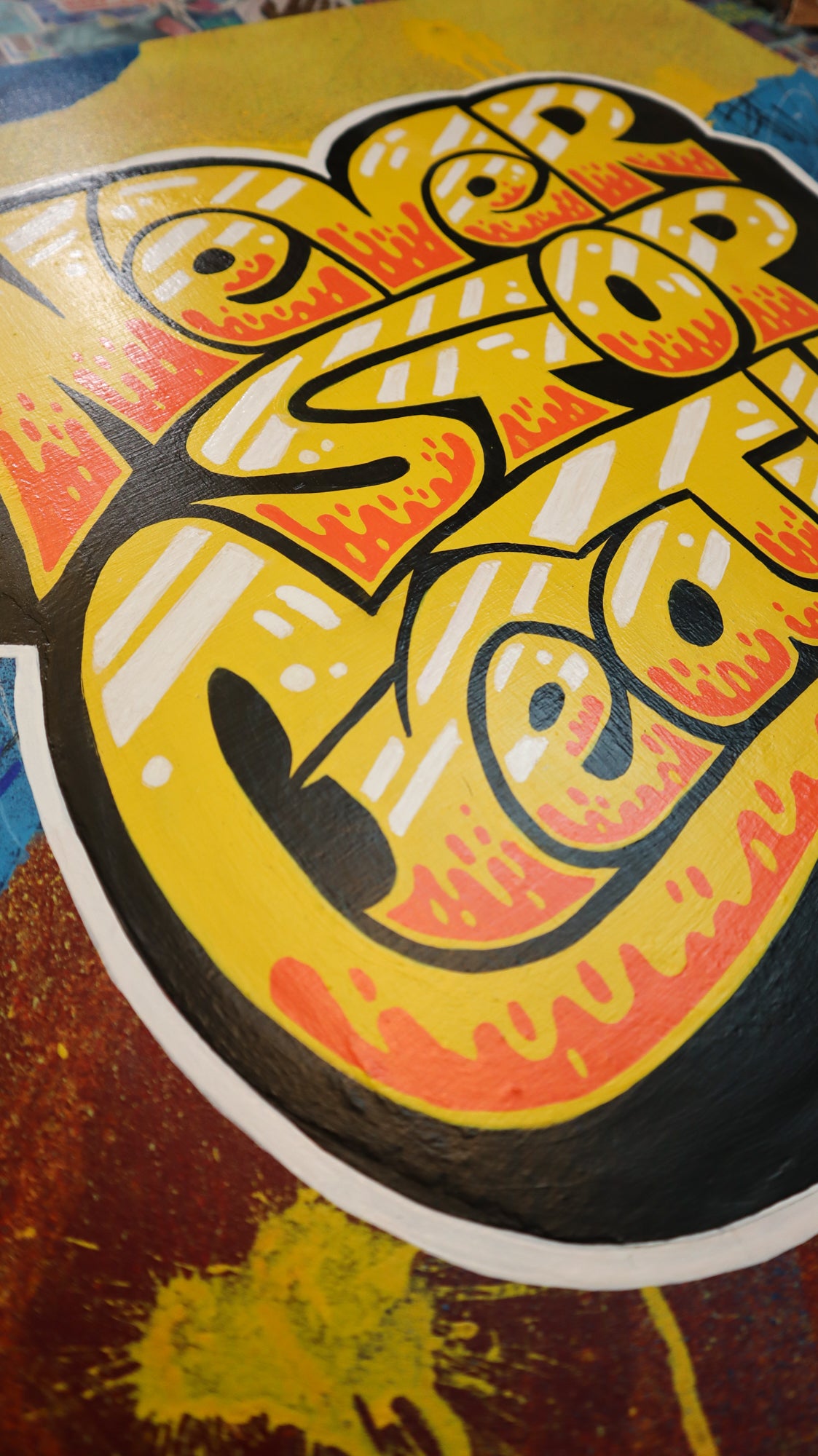 Never Stop Creating Original Painting