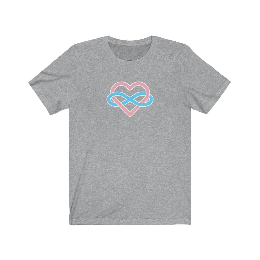 Transgender Infinity Heart Polyamory Tee