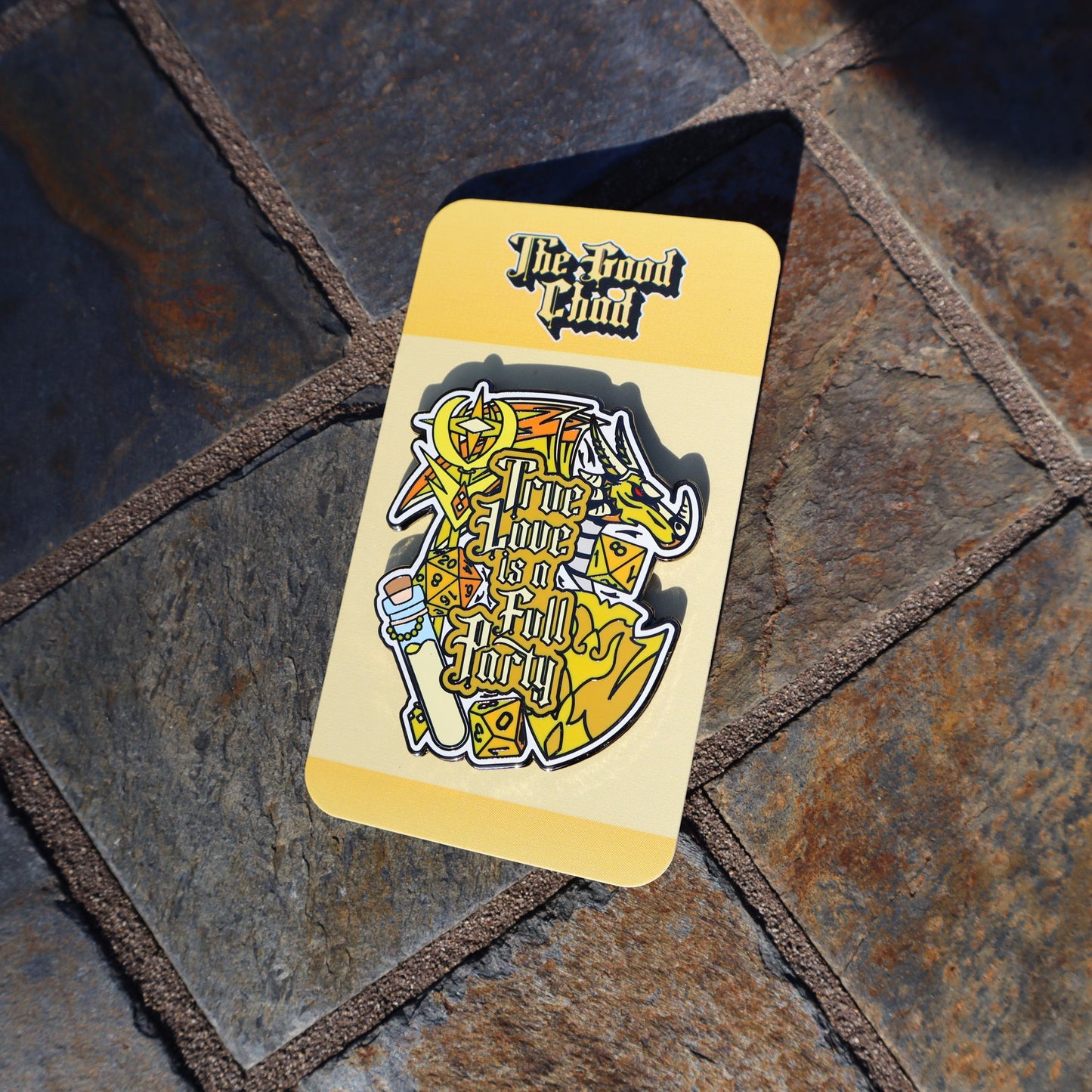 True Love is a Full Party Hard Enamel Pins