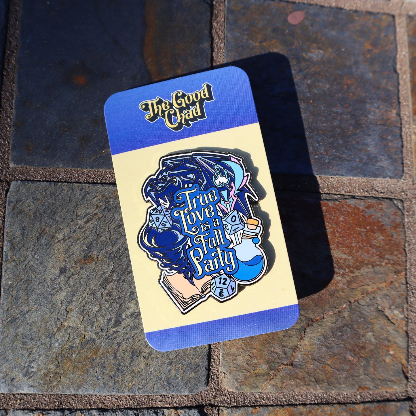 True Love is a Full Party Hard Enamel Pins