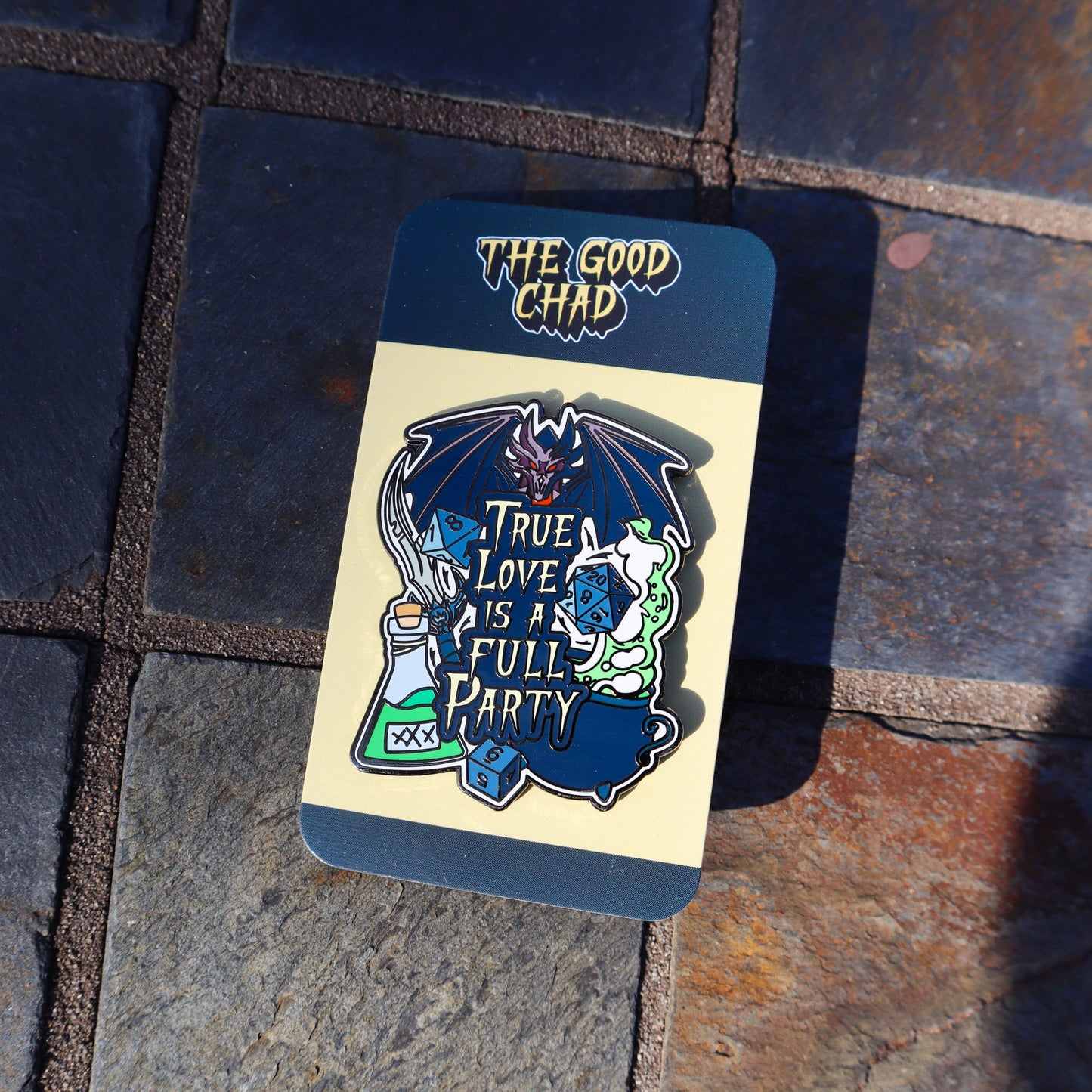 True Love is a Full Party Hard Enamel Pins