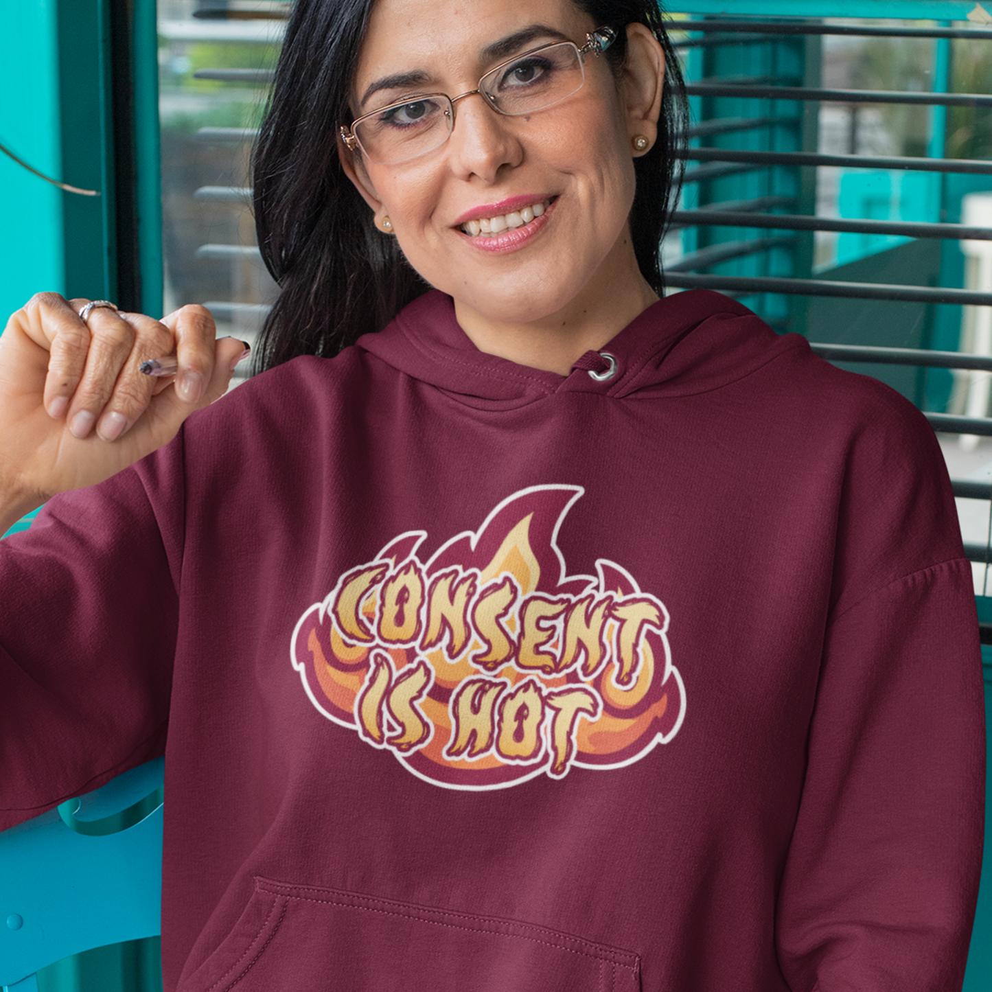 Consent is Hot Hoodie