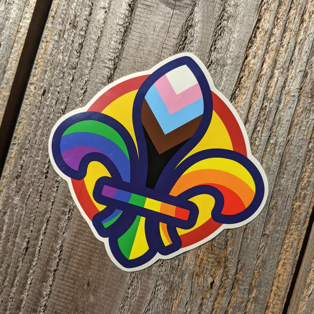 Progress KC Heart Pride Sticker