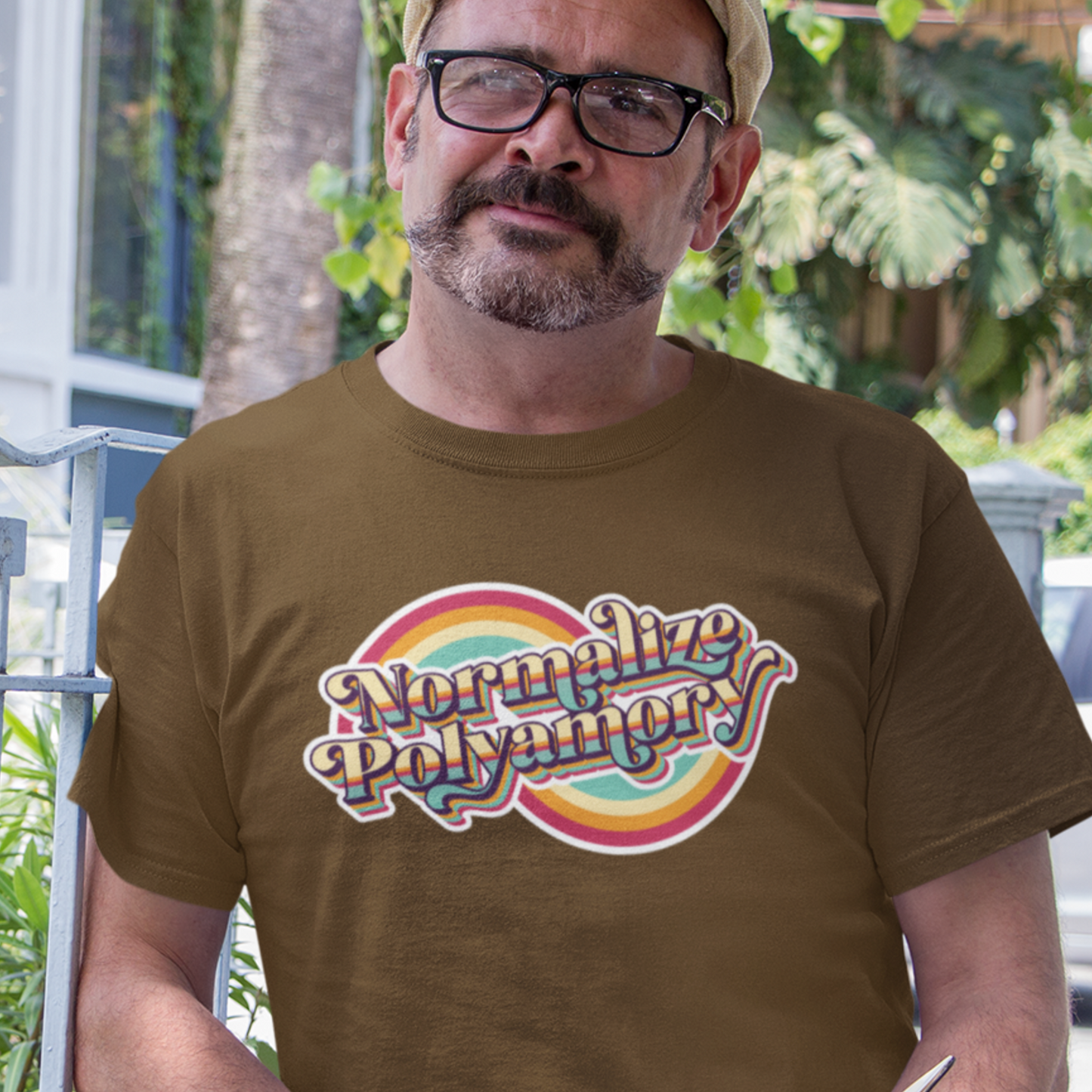 Normalize Polyamory Retro Tee