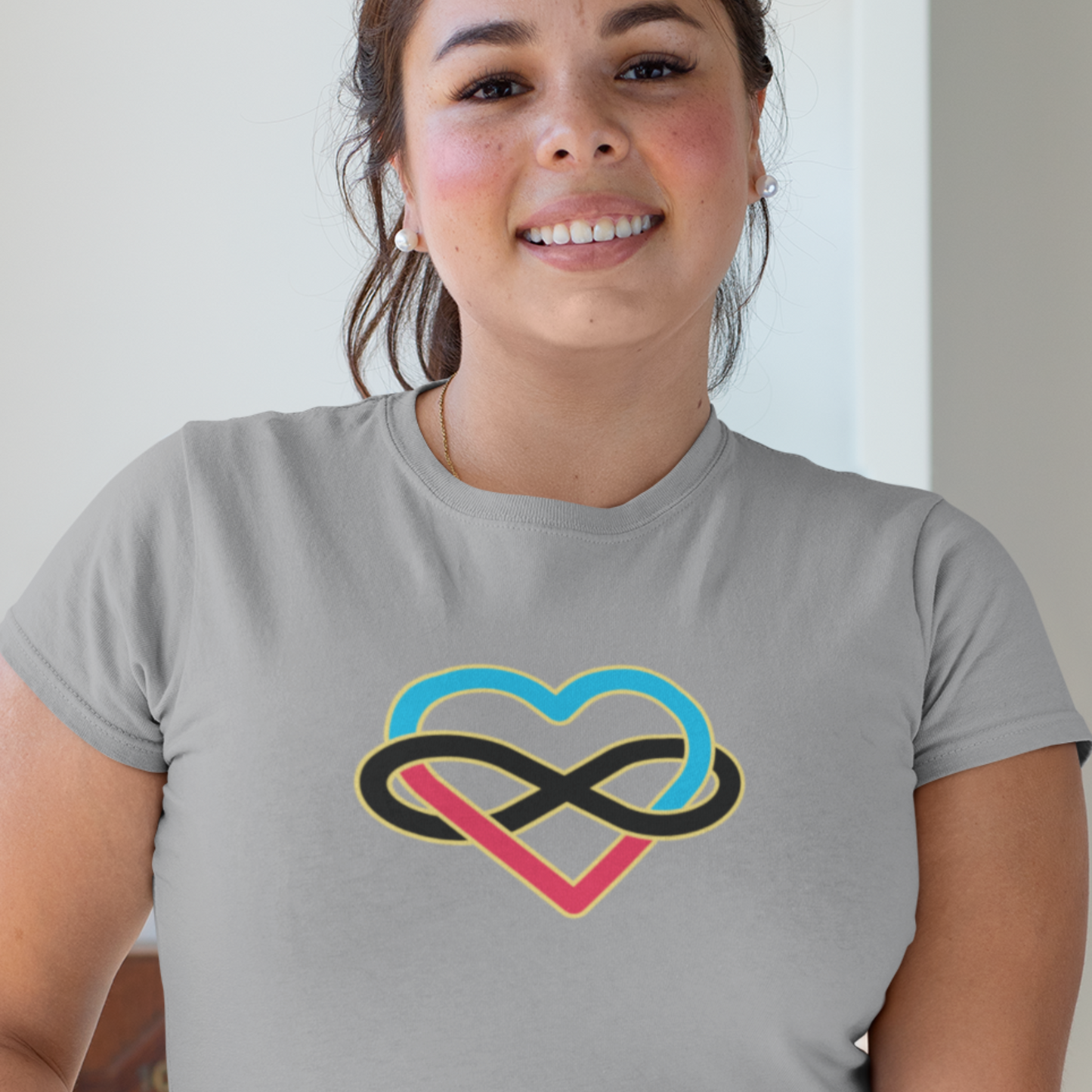 Infinity Heart Polyamory Tee