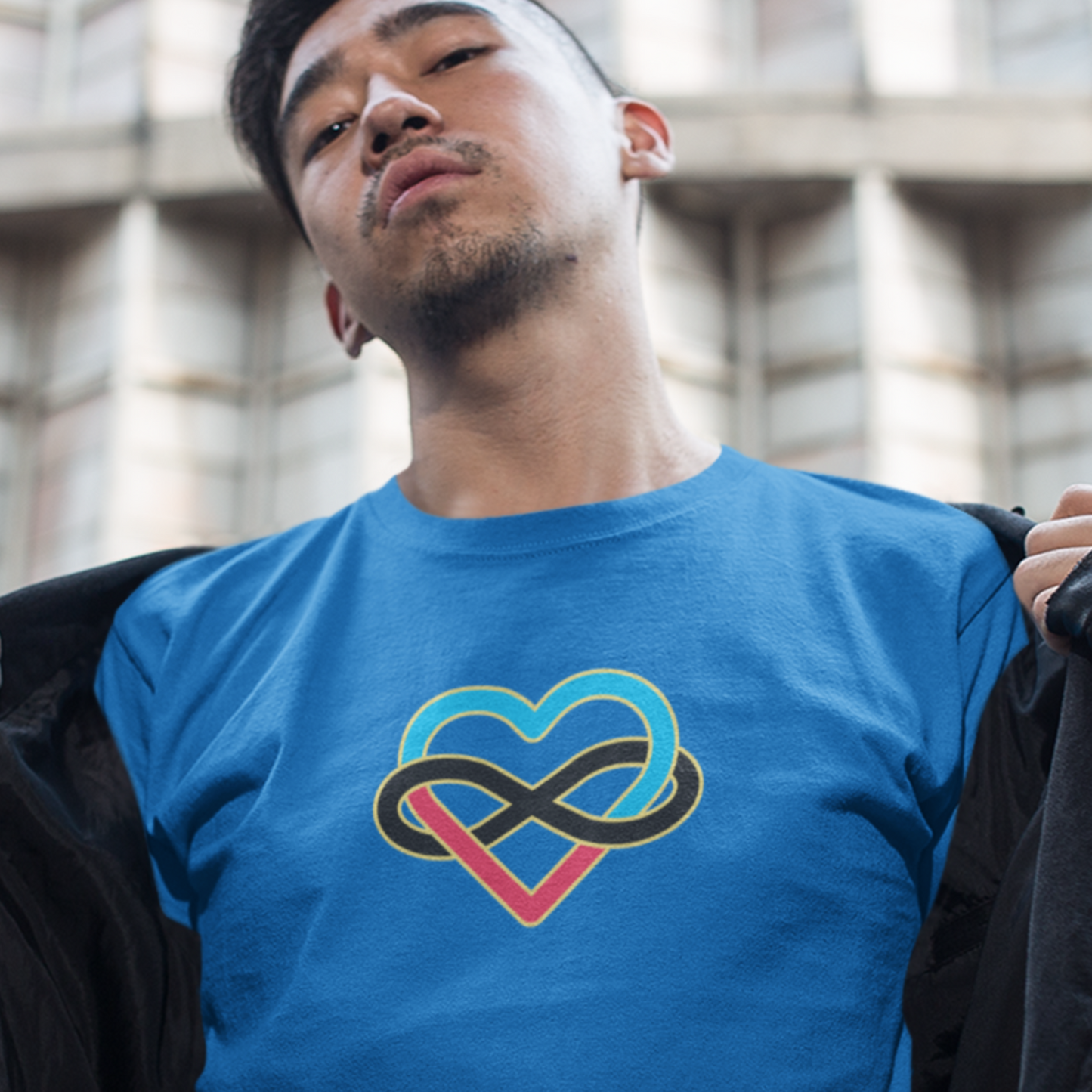 Infinity Heart Polyamory Tee
