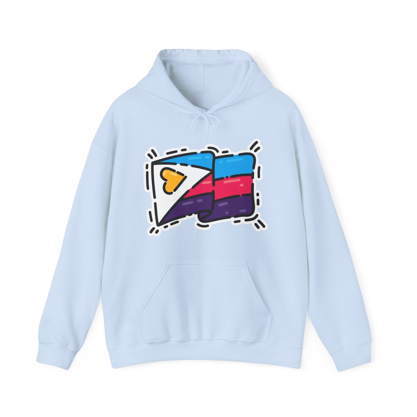 Polyamory Pride Flag Hoodie