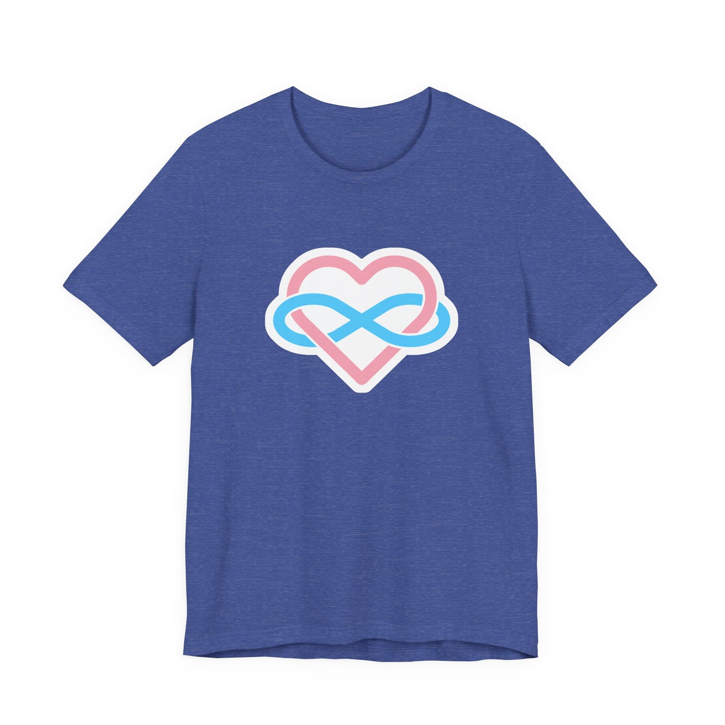 Transgender Infinity Heart Polyamory Tee