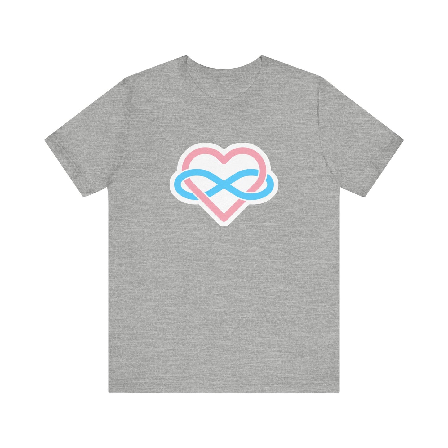 Transgender Infinity Heart Polyamory Tee