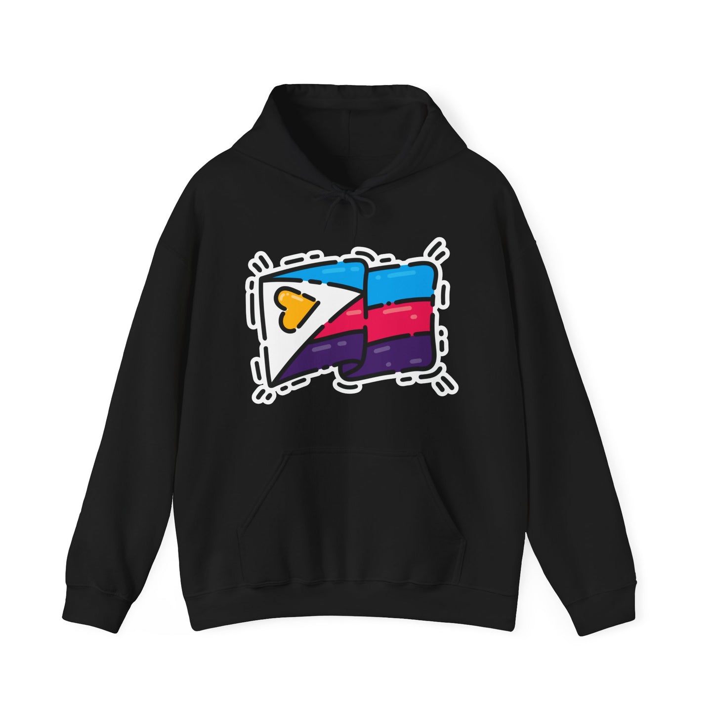 Polyamory Pride Flag Hoodie