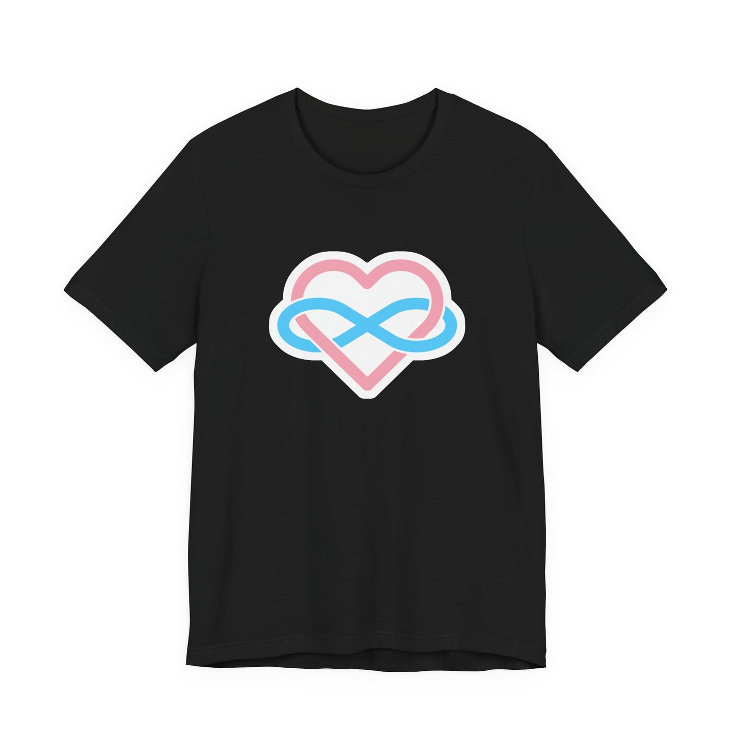 Transgender Infinity Heart Polyamory Tee