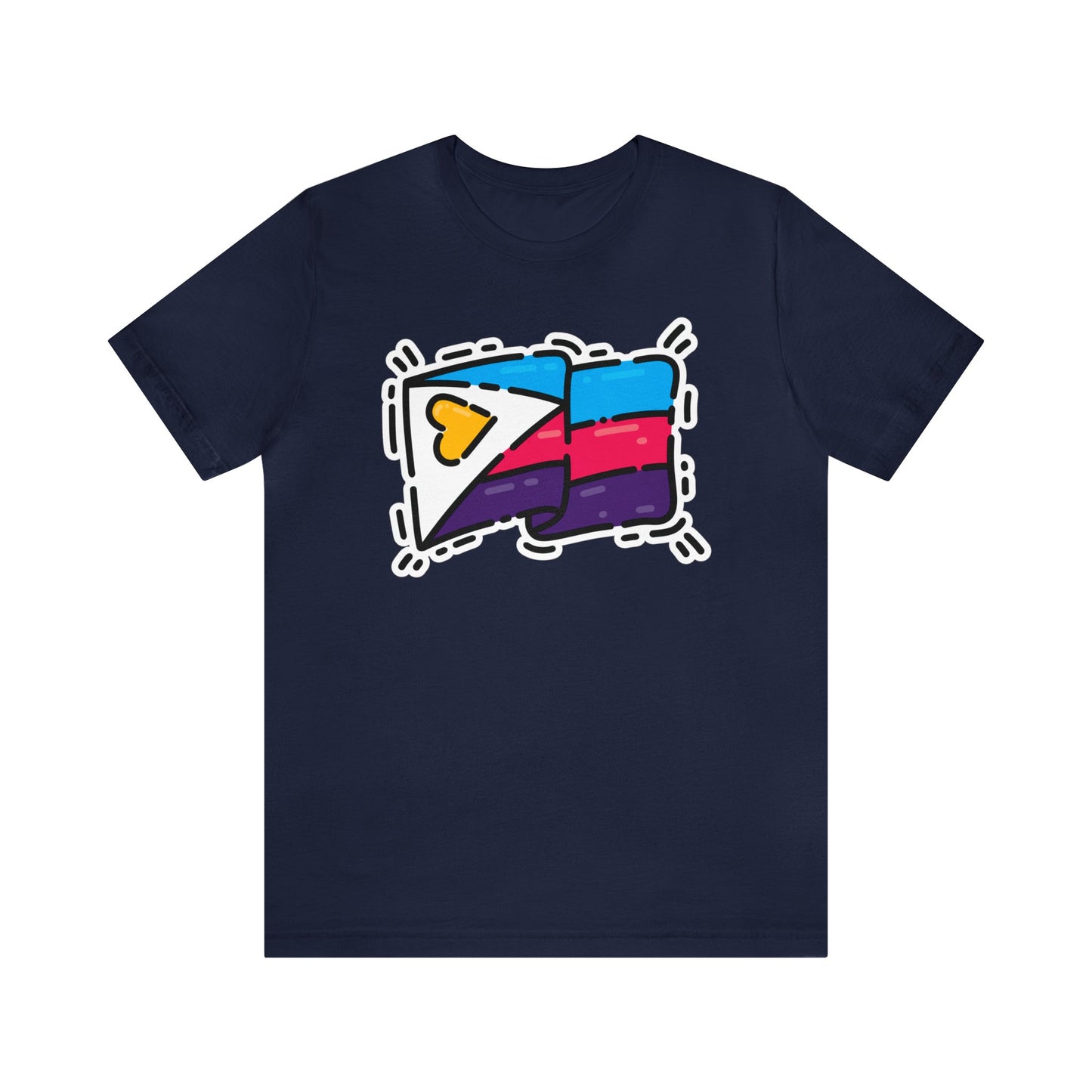 Polyamory Pride Flag Tee