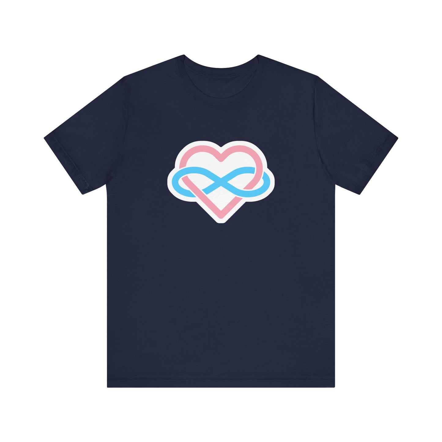 Transgender Infinity Heart Polyamory Tee
