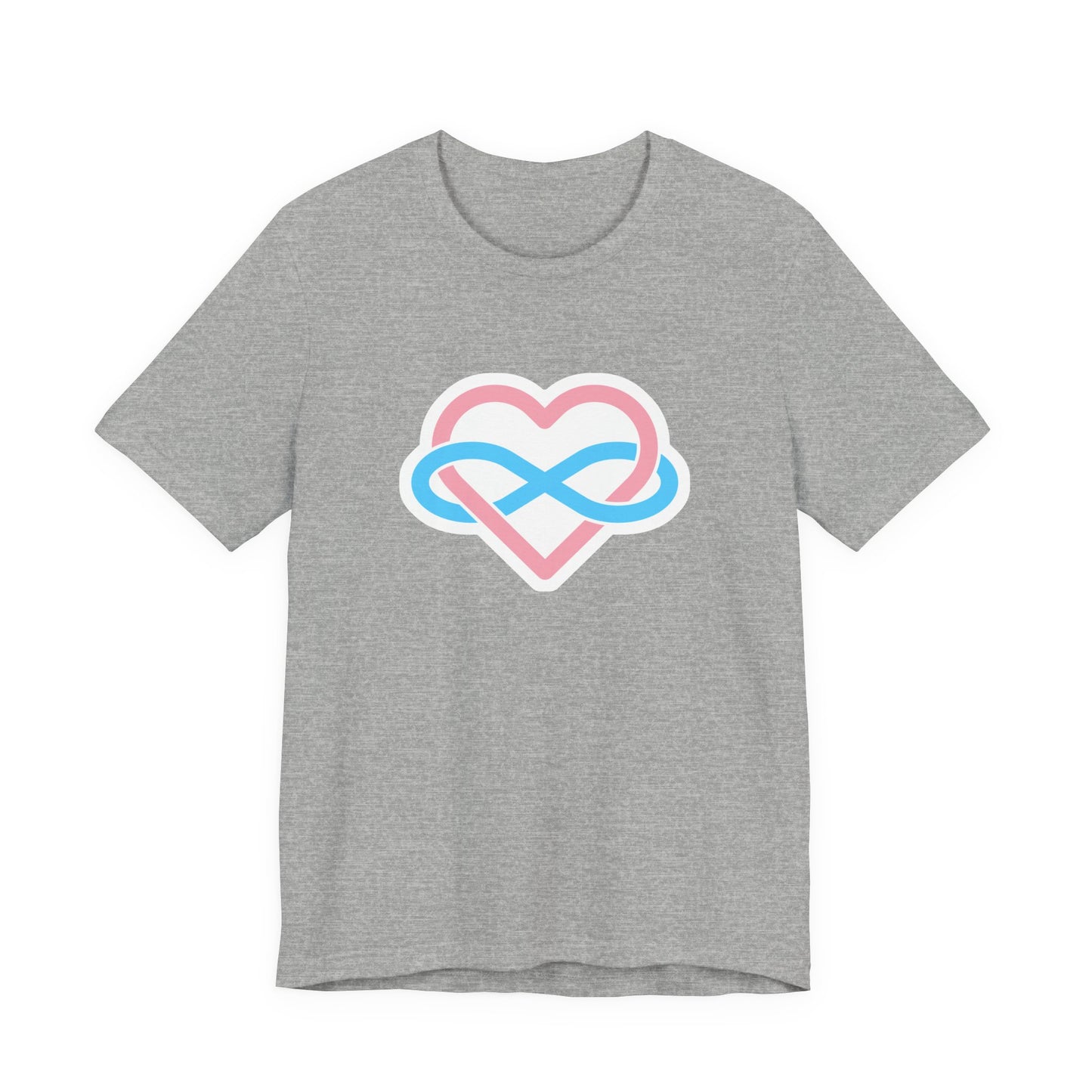 Transgender Infinity Heart Polyamory Tee