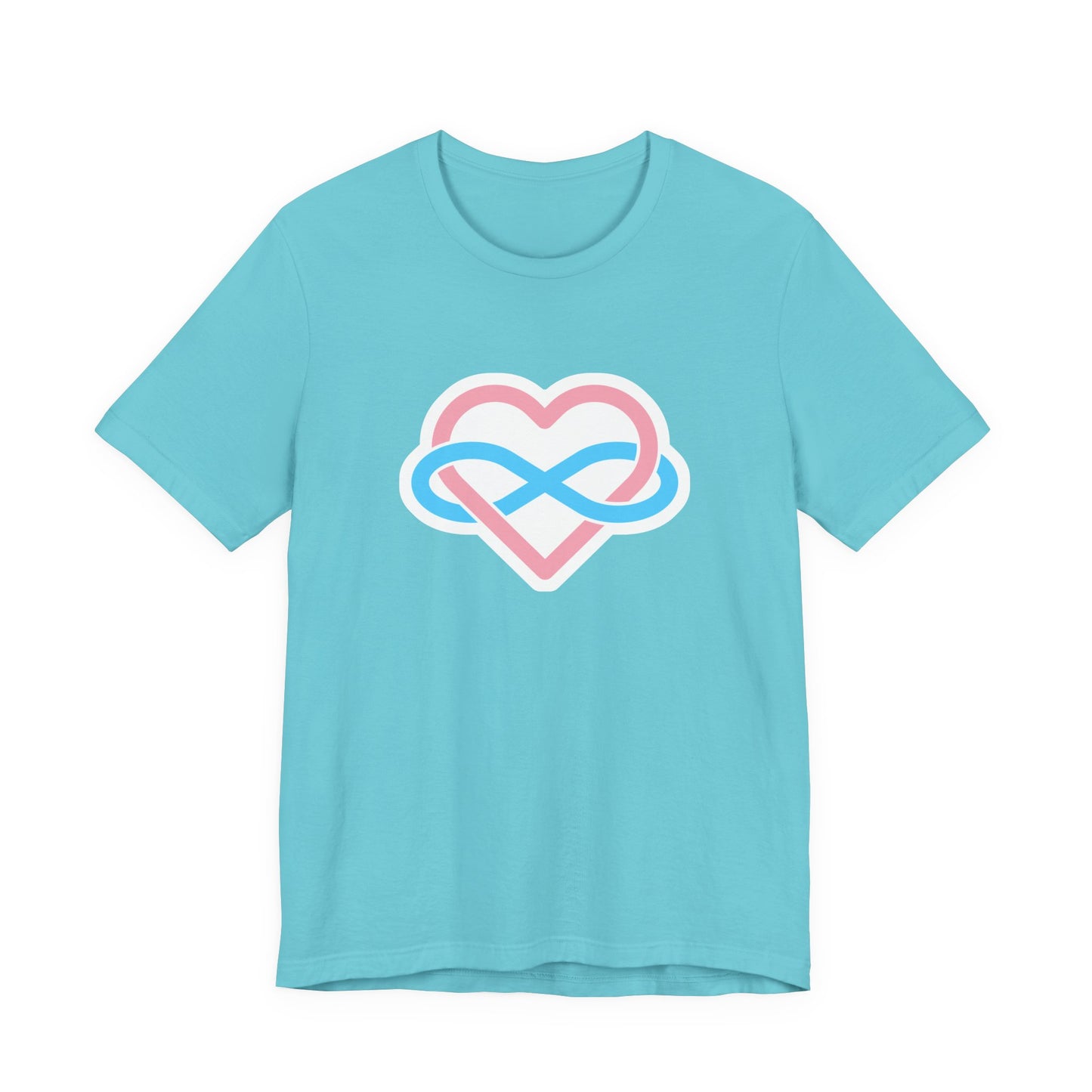 Transgender Infinity Heart Polyamory Tee