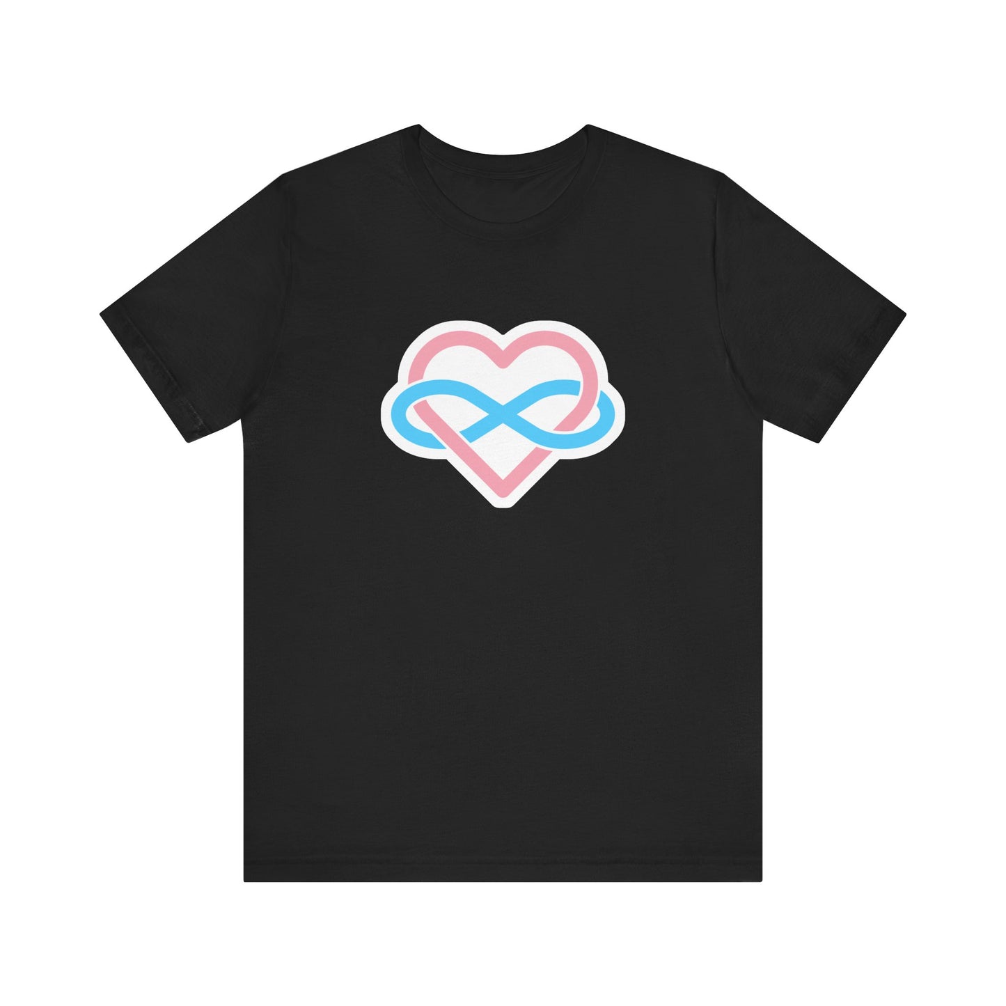 Transgender Infinity Heart Polyamory Tee