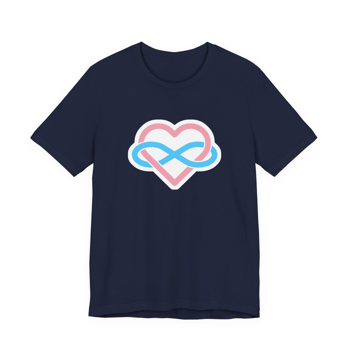 Transgender Infinity Heart Polyamory Tee