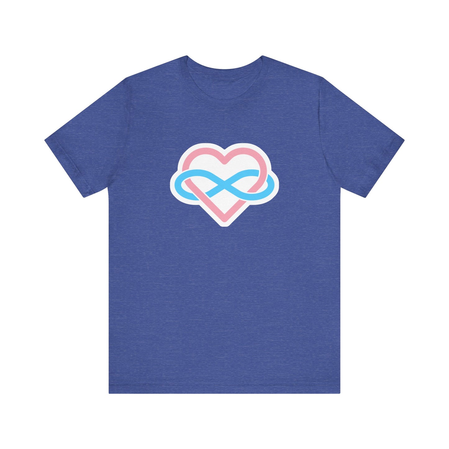 Transgender Infinity Heart Polyamory Tee