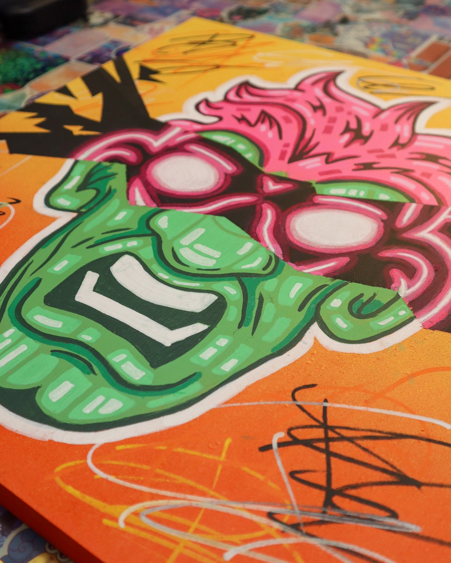 He Was A Lazer Boi Original Painting