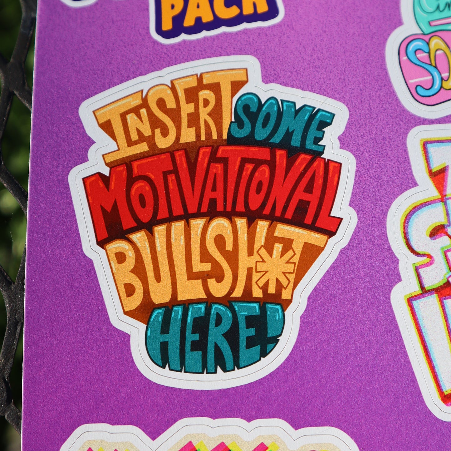 Positivity Vinyl Sticker Pack (2.5"-3" each)