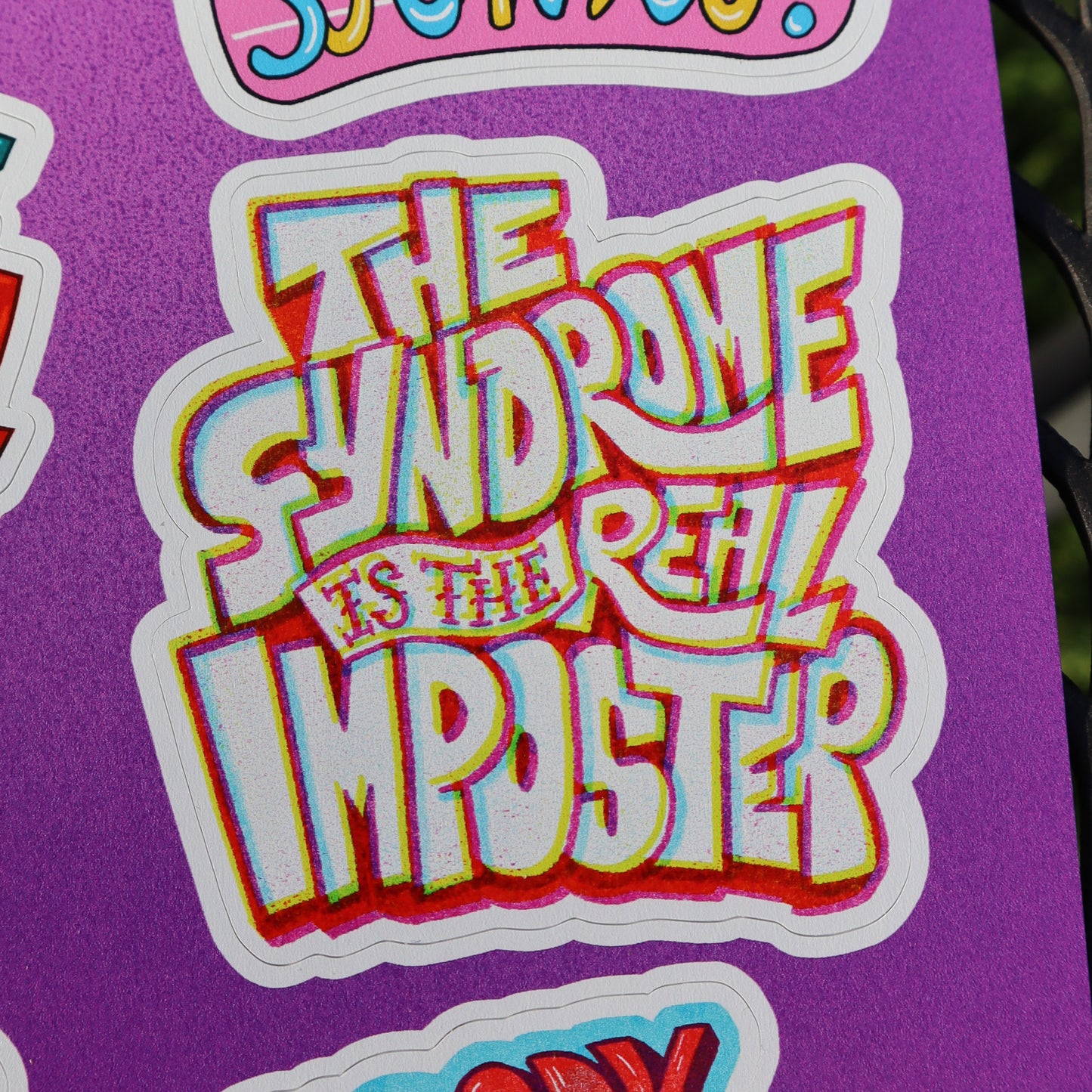 Positivity Vinyl Sticker Pack (2.5"-3" each)