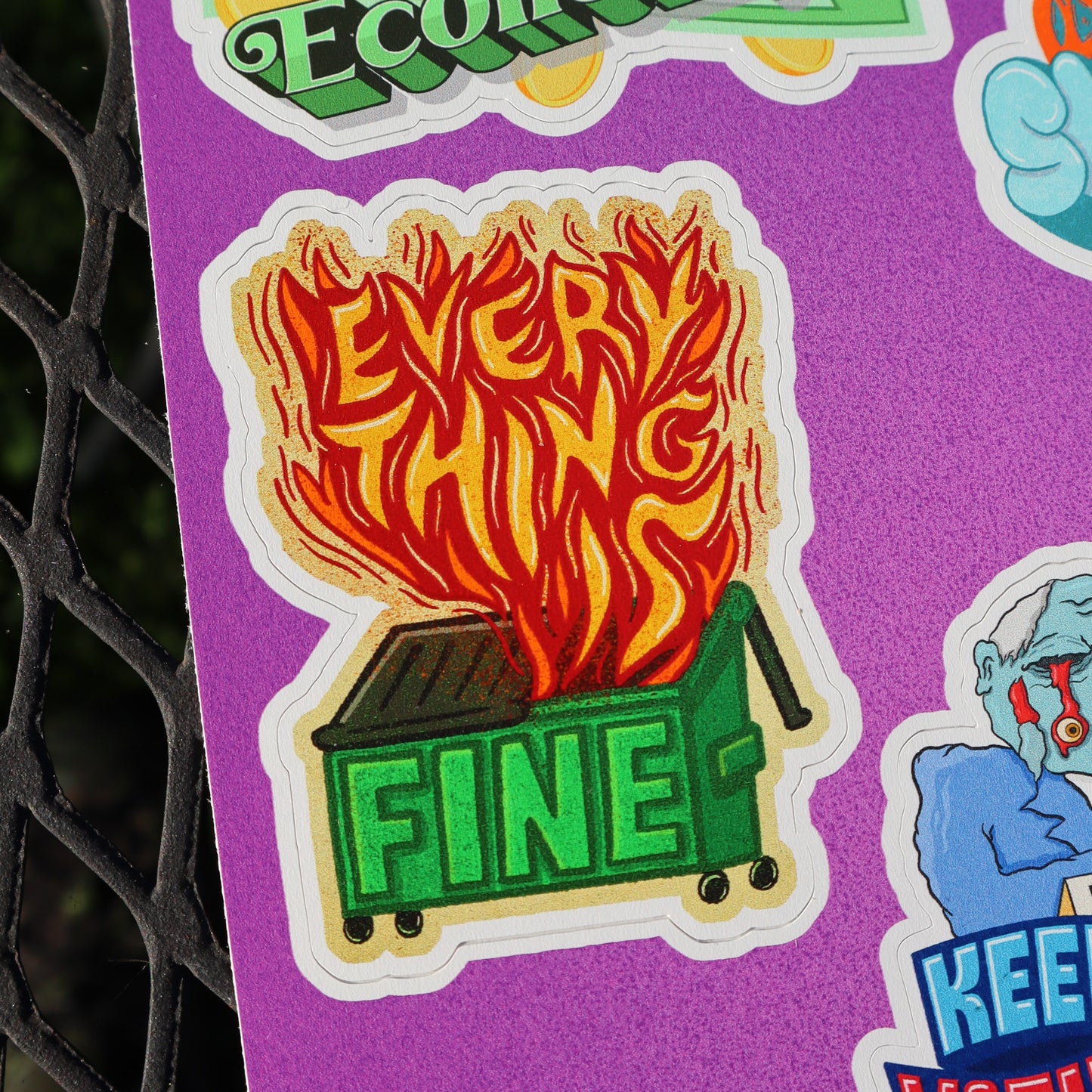 USA Vinyl Sticker Pack (2.5"-3" each)