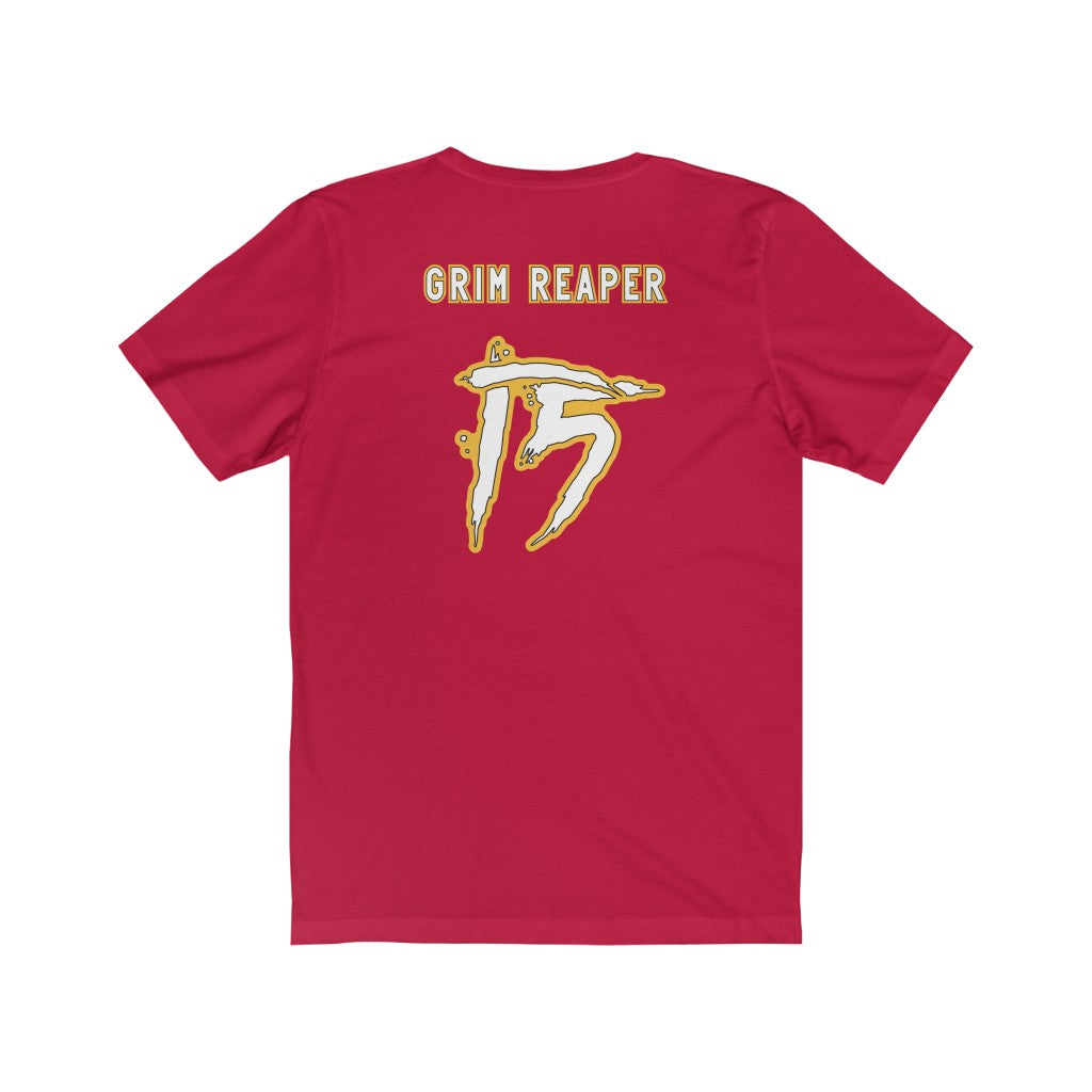 Patrick Mahomes Grim Reaper Jersey Tee
