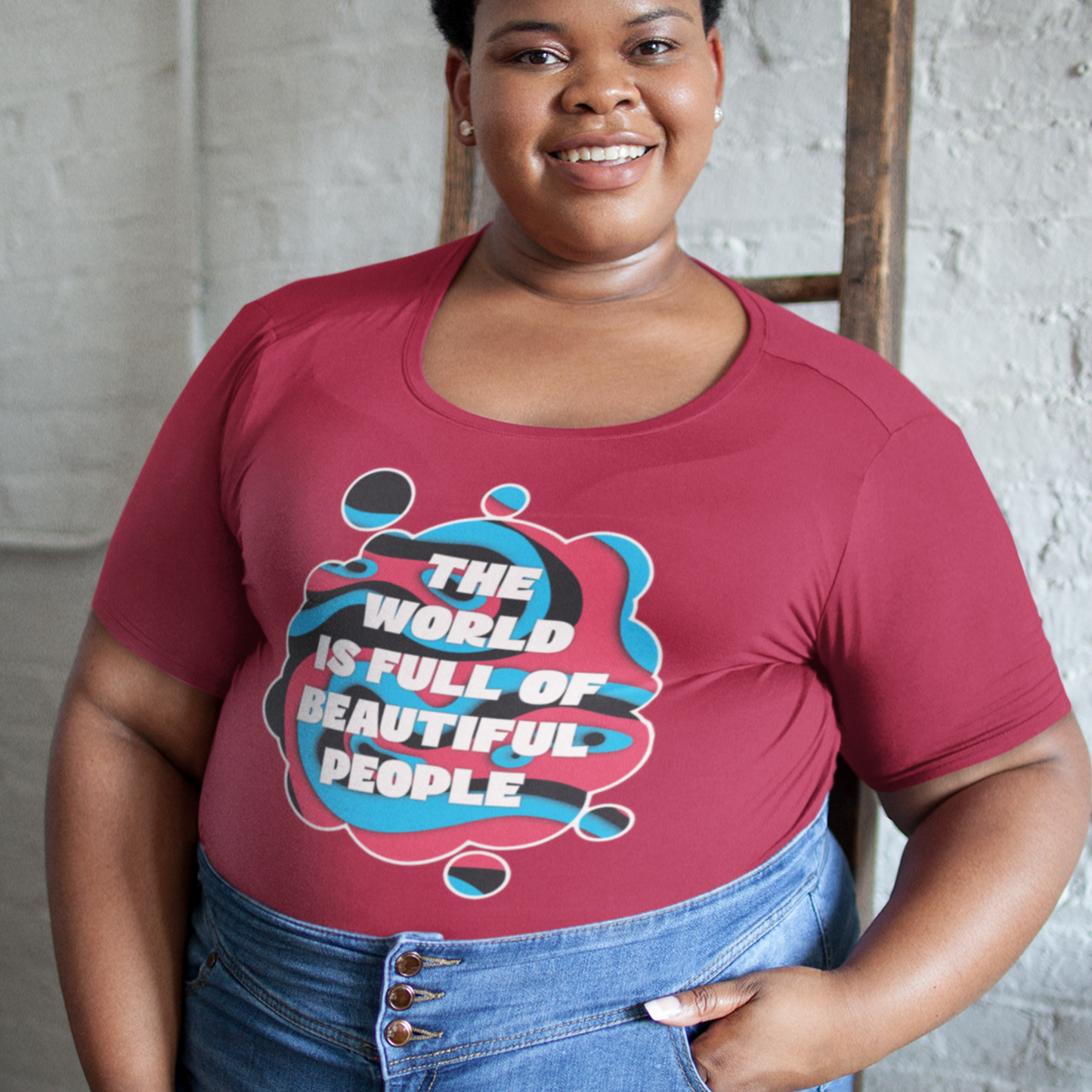 The World is Full of Beautiful People Polyamory Tee