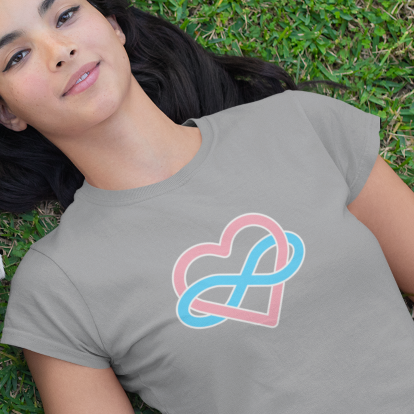 Transgender Infinity Heart Polyamory Tee