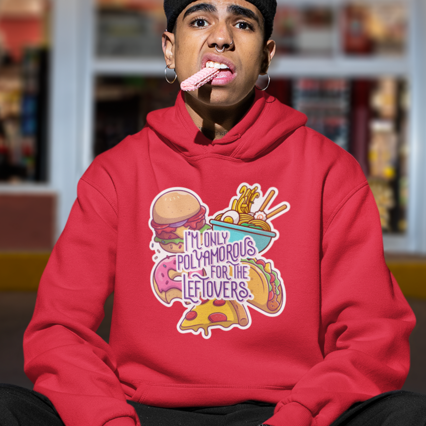 I'm Only Polyamorous For The Leftovers Hoodie